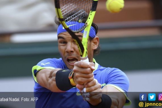 Lawannya Sakit Perut, Nadal Lolos ke Semifinal Roland Garros - JPNN.COM