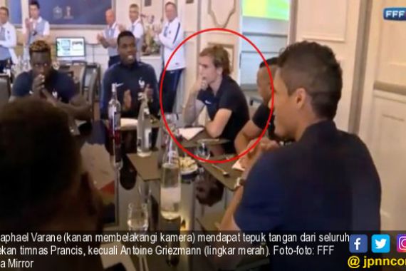 Griezmann Ogah Berikan Tepuk Tangan Buat Varane - JPNN.COM