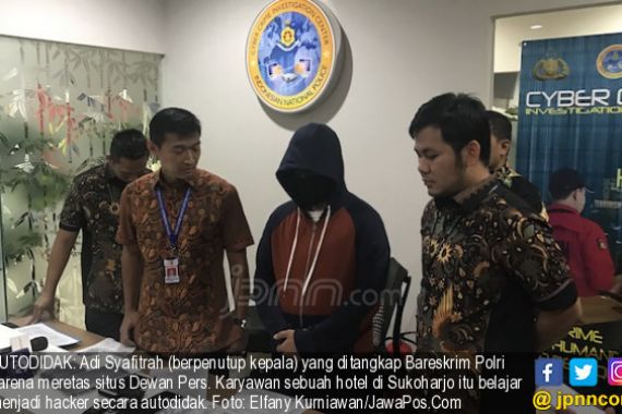 Peretas Situs Dewan Pers Ternyata Tukang Cuci Baju - JPNN.COM