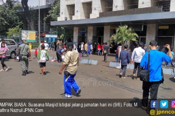 Konon Ada Aksi Bela Ulama, Tapi di Istiqlal Tampak Biasa - JPNN.COM