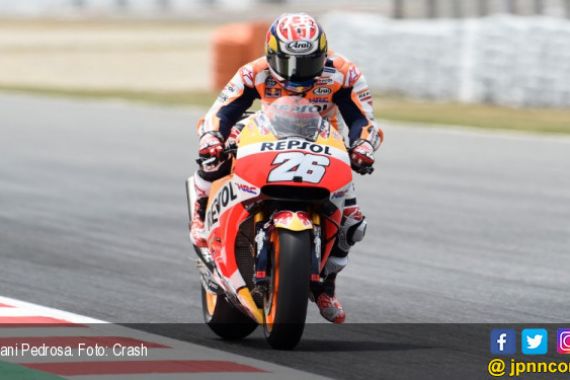 Pedrosa Start Paling Depan di MotoGP Catalunya, Rossi ke-13 - JPNN.COM