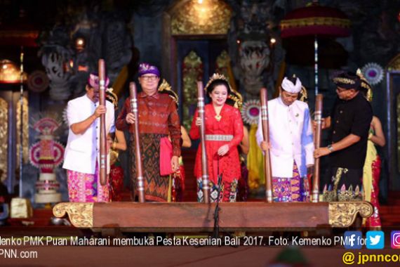 Puan Maharani Buka Pesta Kesenian Bali 2017 - JPNN.COM