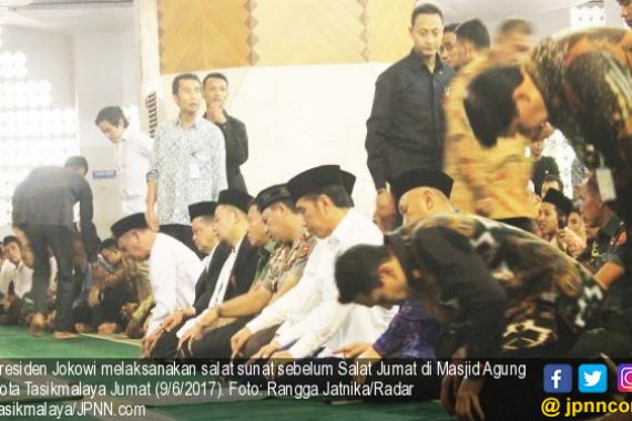 Berkunjung ke Ponpes Cipasung, Presiden Jokowi Memuji Para Ulama - JPNN.COM