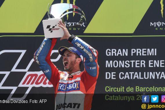 Klasemen MotoGP: Dovizioso Bayangi Vinales, Rossi Turun Dua Peringkat - JPNN.COM