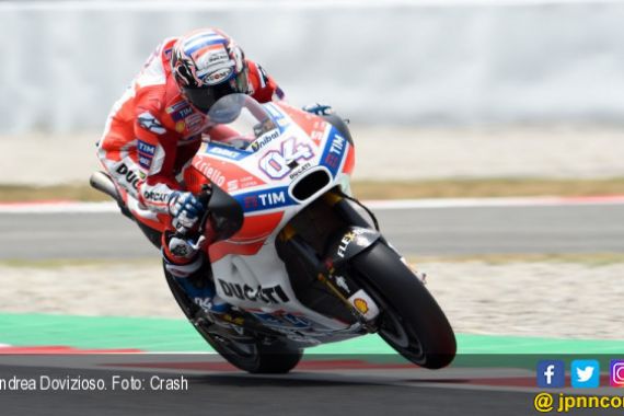 MotoGP Inggris: Fantastis Buat Dovizioso, Tragis Untuk Rossi - JPNN.COM