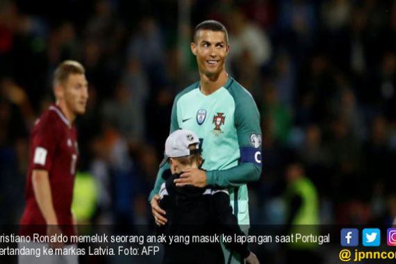 Cristiano Ronaldo Dapat Anak Kembar, Eva dan Mateo Namanya - JPNN.COM