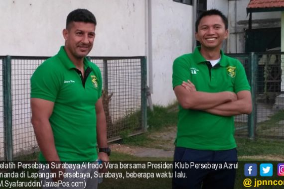 Alfredo Beber Kekurangan Persebaya Saat Kalah dengan PS Badung - JPNN.COM