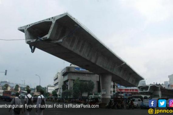 Pengerjaan 'Flyover' Molor, Kontraktor Didenda Rp5,2 Juta Per Hari - JPNN.COM