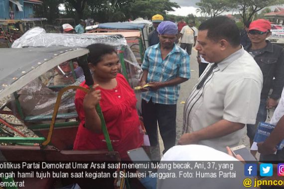 Anak Buah SBY Kagumi Perempuan Hamil Tukang Becak - JPNN.COM