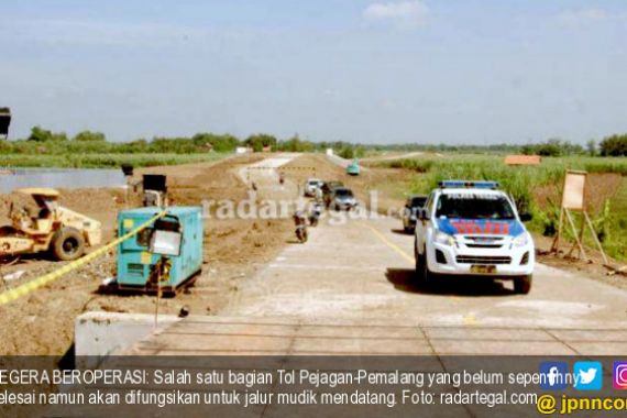 Catat, Tol Pejagan-Pemalang Beroperasi Satu Arah Mulai H-10 - JPNN.COM