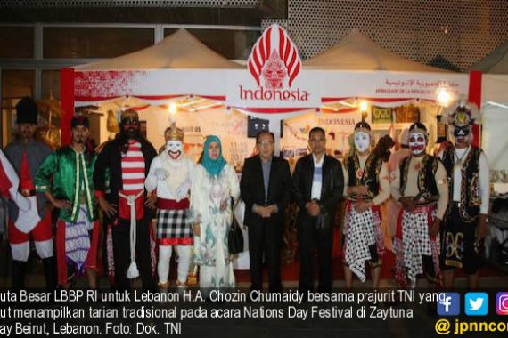 Tari Tradisional Indonesia Meriahkan Nations Day Festival di Lebanon - JPNN.COM