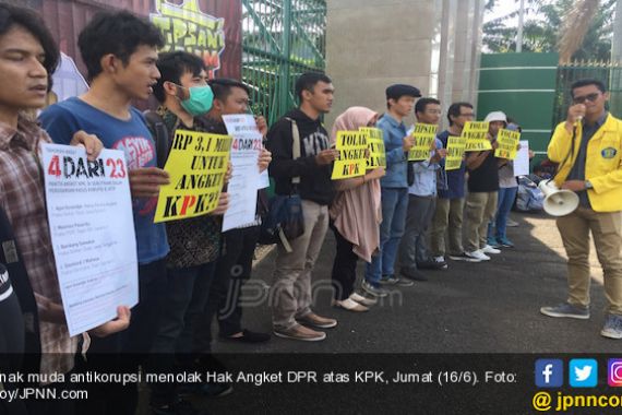 Aliansi Anak Muda Tolak Angket KPK - JPNN.COM