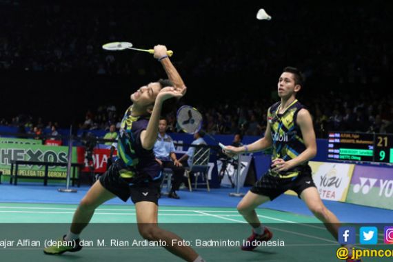 Tembus Semifinal BCA Indonesia Open, Fajar/Rian Tantang Ganda Nomor 1 Dunia - JPNN.COM