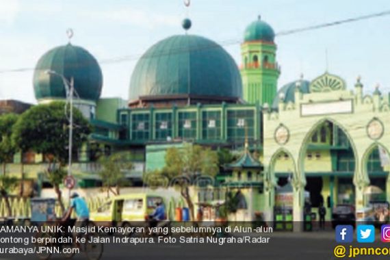  Sejarah Masjid Kemayoran, Dibangun di Atas Tanah Mayor Belanda - JPNN.COM