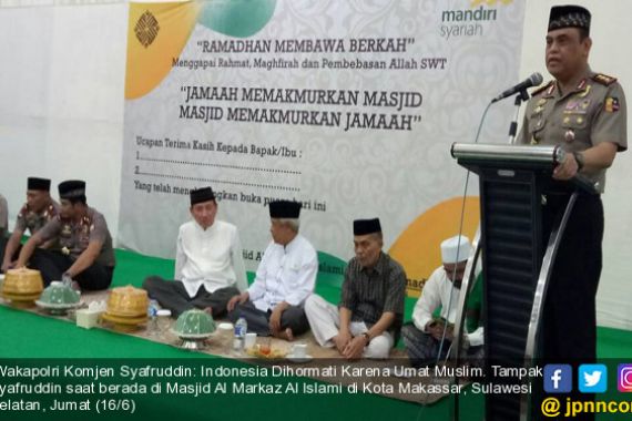  Wakapolri Syafruddin: Indonesia Dihormati Karena Umat Muslim - JPNN.COM