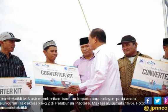 Menteri Nasir Dorong Nelayan Makassar Beralih ke Gas - JPNN.COM