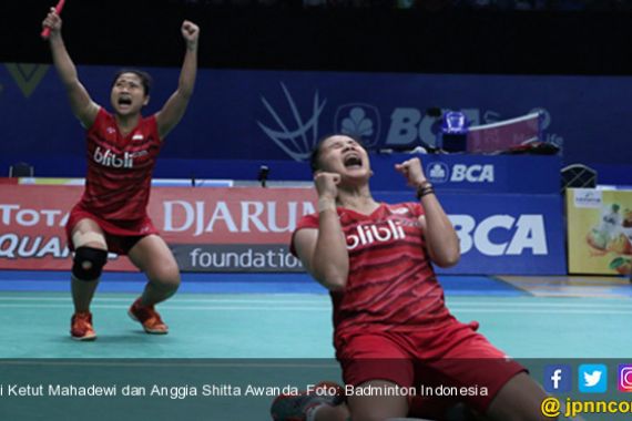 Anggia/Ni Ketut Pastikan Indonesia Punya 3 Wakil di Semifinal BCA Indonesia Open - JPNN.COM