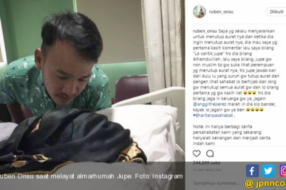 Ruben Onsu Merasa Jupe Kini Sudah Semakin Jauh - JPNN.COM