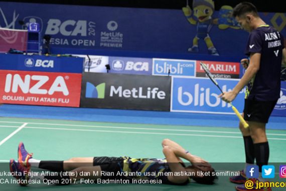 Ini Semifinalis BCA Indonesia Open 2017, Semua Wajah Baru! - JPNN.COM