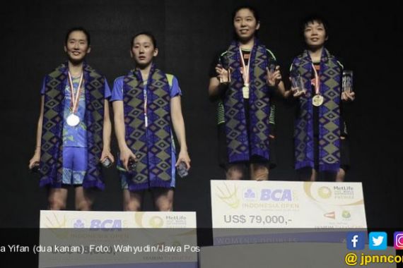 Juara di BCA Indonesia Open, Jia Yifan Ingin Belikan Ayahnya Mobil - JPNN.COM