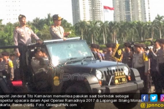 Jadi Irup Apel Operasi Ramadniya 2017, Tito Sampaikan Tiga Atensi Jokowi - JPNN.COM