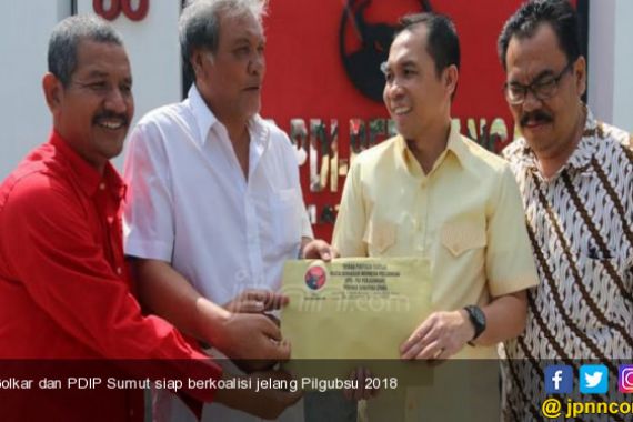 Demi Menangkan Pilgubsu 2018, Golkar-PDIP Siap Berkoalisi - JPNN.COM