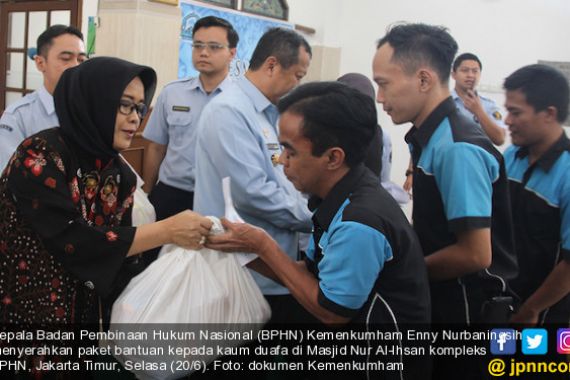 Hamdalah, BPHN Kemenkumham Segera Punya Masjid Bagus Lagi - JPNN.COM