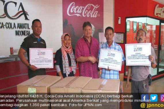 Coca-Cola Amatil Indonesia Berbagi Berkah Ramadan - JPNN.COM