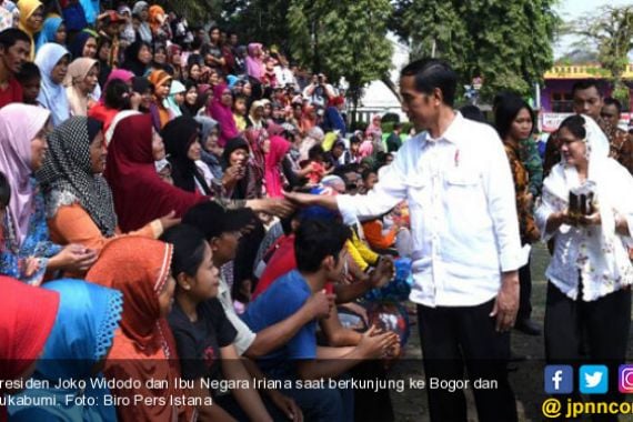 Ulang Tahun, Pak Jokowi Sibuk Keliling Bogor-Sukabumi - JPNN.COM