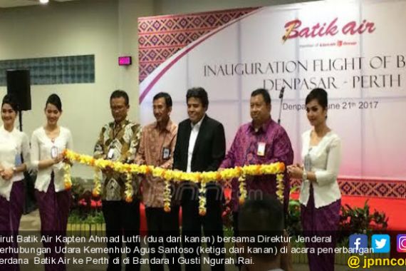 Batik Air Terbang Perdana Bali ke Perth, Layani Penerbangan 2 Kali per Hari - JPNN.COM