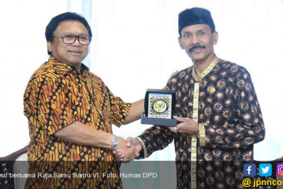 Oso Dukung Silatnas Raja-Sultan Nusantara Indonesia - JPNN.COM