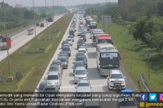 H+4, Sudah 108 ribu Kendaraan Masuk Jakarta - JPNN.COM