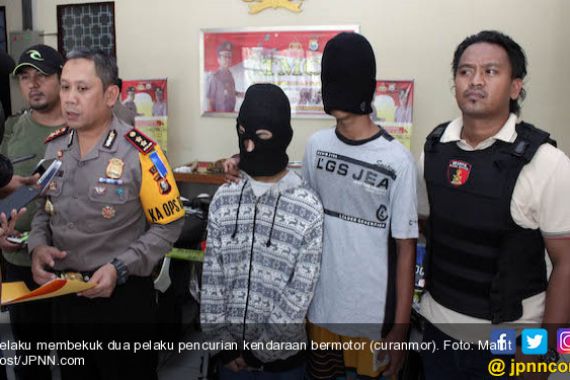 Lihat Nih, Polisi Bekuk Pelaku Curanmor yang Berstatus Pelajar - JPNN.COM