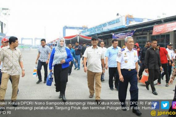 Nono Sampono: Pelabuhan Tanjung Priok Sudah Sangat Siap - JPNN.COM