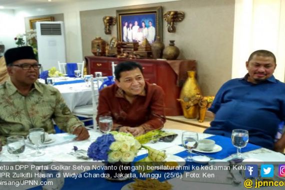 Usai Jumpa Zulkifli, Novanto Bicara soal Nurul Arifin - JPNN.COM