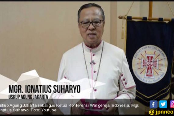Pesan dan Harapan Uskup Agung Jakarta pada Perayaan Idulfitri, Ada Videonya - JPNN.COM