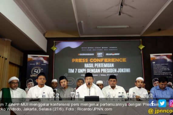 GNPF MUI Klarifikasi soal Pertemuan Dengan Jokowi - JPNN.COM