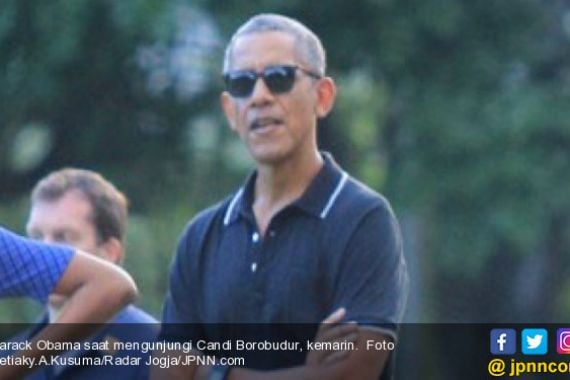 Begini Permintaan Obama saat ke Candi Borobudur - JPNN.COM