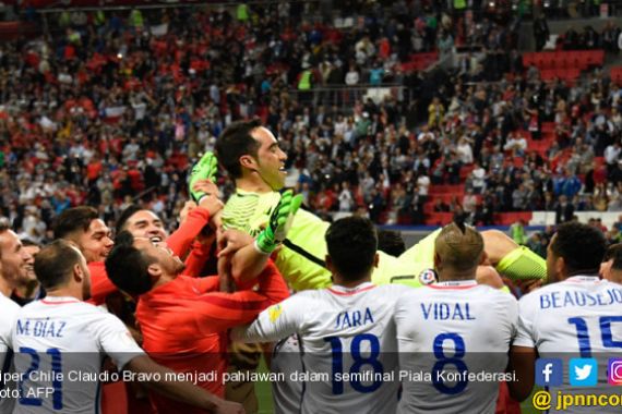 Bravo! Chile Singkirkan Portugal di Semifinal Piala Konfederasi - JPNN.COM