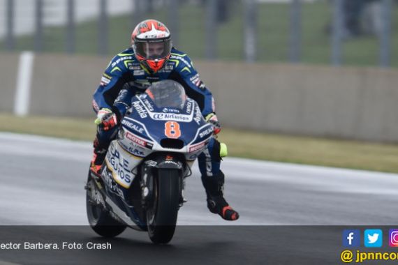 Kejutan! Hector Barbera Bikin Marquez Gigit Jari di FP2 MotoGP Jerman - JPNN.COM