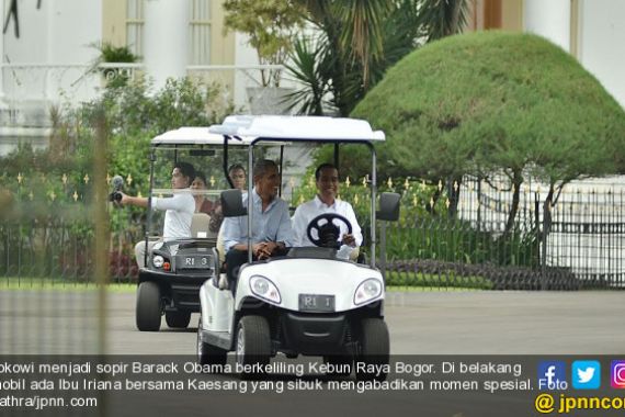 Jokowi Sopiri Obama, Kaesang Asyik Bikin Video - JPNN.COM