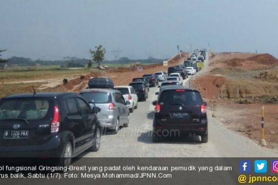 H+1 Lebaran, 111 Ribu Kendaraan Menuju Jakarta - JPNN.COM