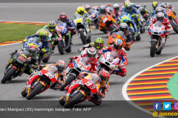 Marquez Start Terdepan di MotoGP Ceko, Rossi Kedua - JPNN.COM