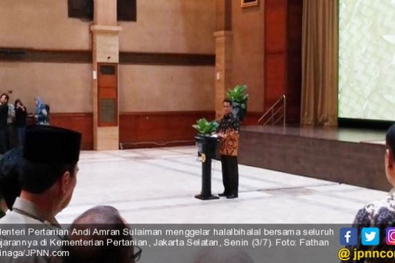 Mentan Minta Maaf kepada Anak Buahnya - JPNN.COM