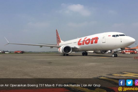 Boeing 737 Max-8 Lion Air Terbang Perdana ke Pontianak-Jakarta - JPNN.COM