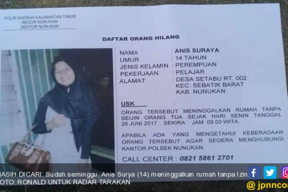 Tolong Bantu Cari, Remaja Putri Ini Hilang Sejak Idulfitri - JPNN.COM