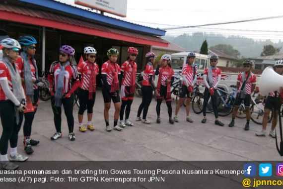 Tim GTPN Siap Lahap Etape Terberat Gowes Nusantara - JPNN.COM