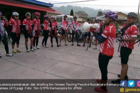 Tim GTPN Siap Lahap Etape Terberat Gowes Nusantara - JPNN.COM