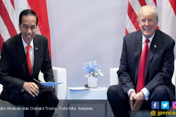 Ini Isi Pertemuan Empat Mata Jokowi dan Donald Trump - JPNN.COM