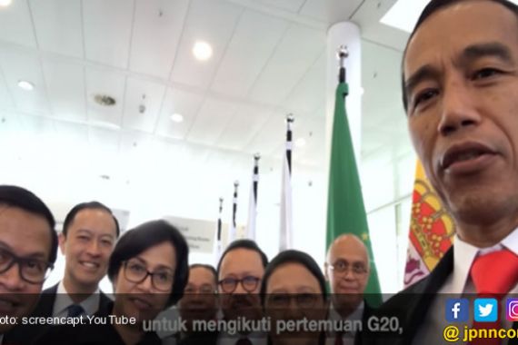 Lihat Betapa Senangnya Pak Jokowi Ketemu PM Kanada - JPNN.COM